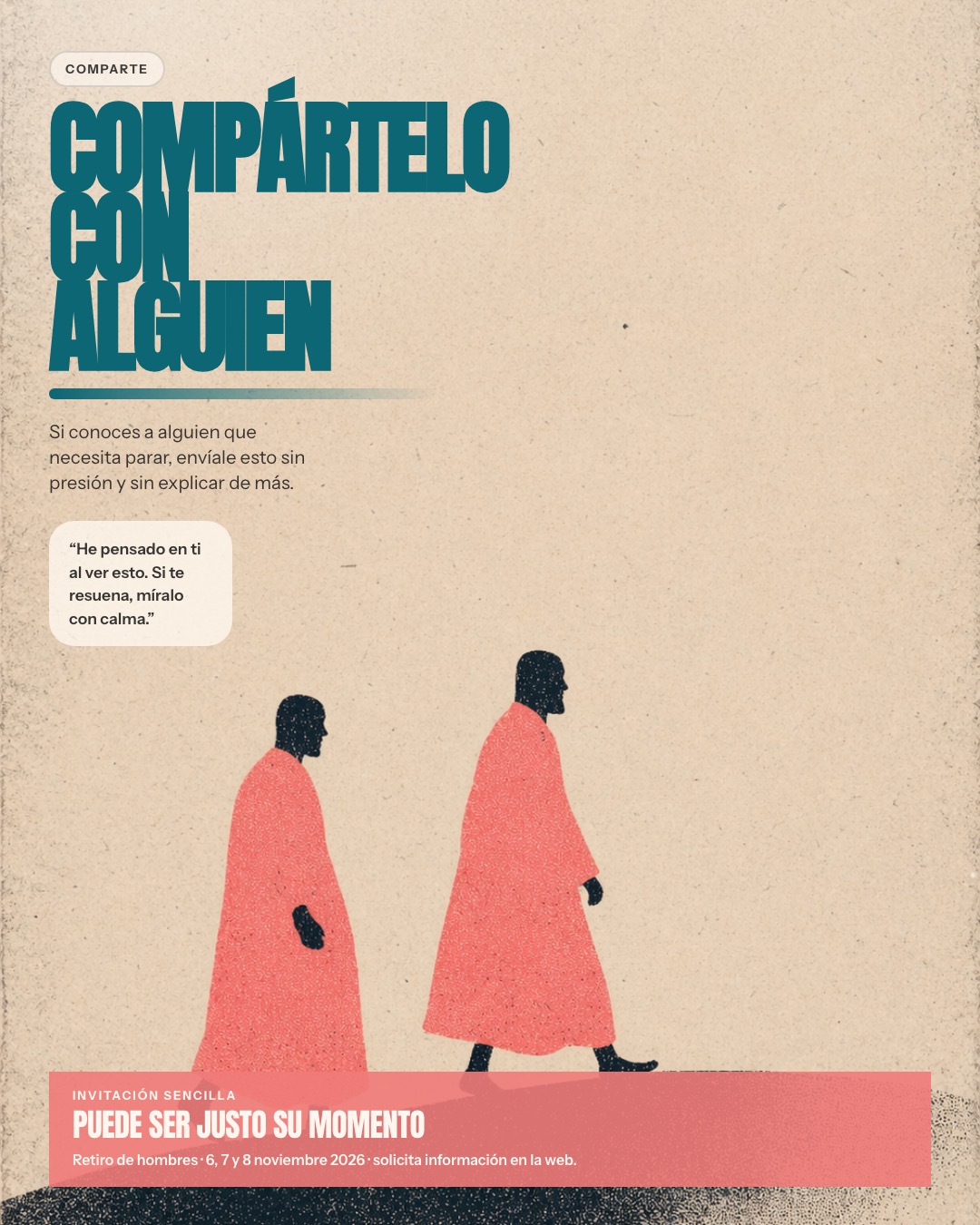 Post Compártelo con alguien de Emaús Málaga
